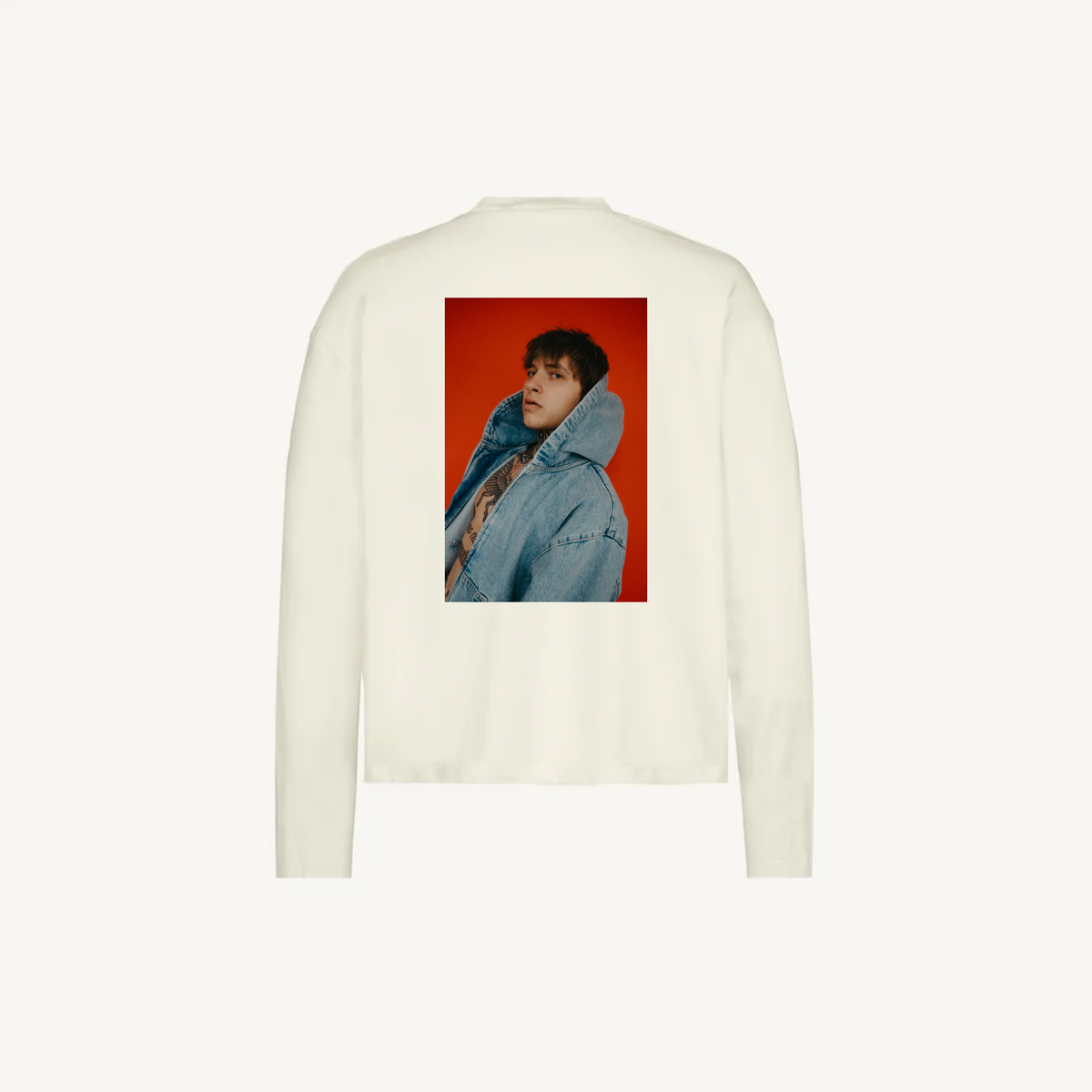 Longsleeve Vintage White STEIN27 01