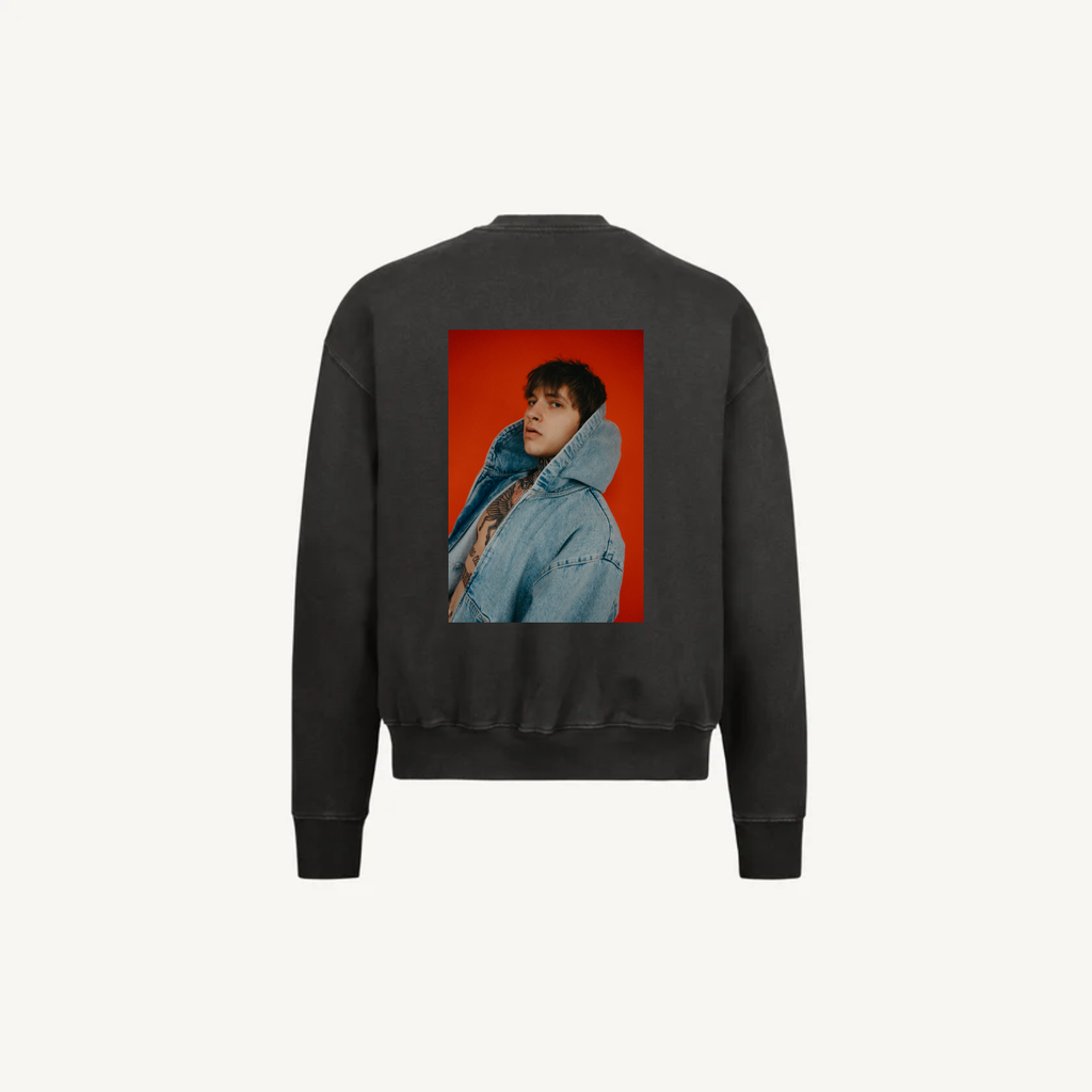 Crewneck Vintage Black STEIN27 01