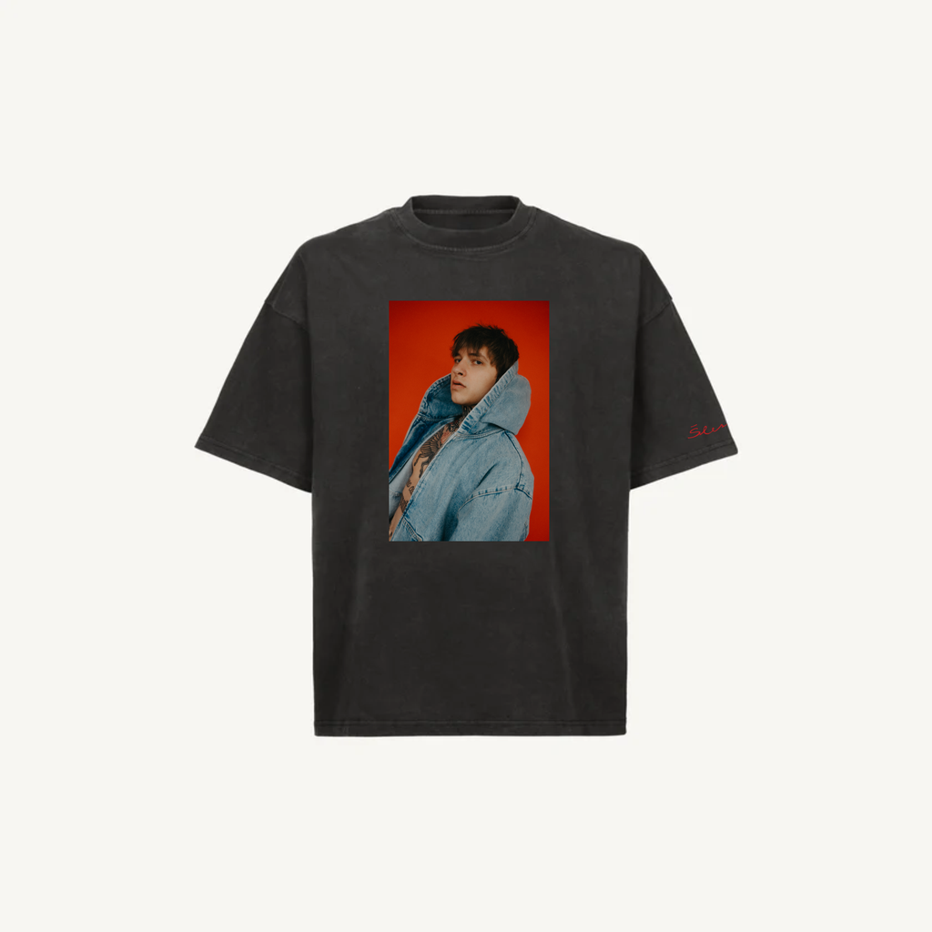 T-Shirt Vintage Black STEIN27 01