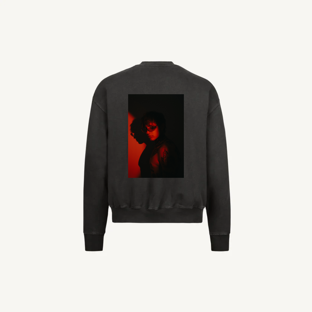 Crewneck Vintage Black STEIN27 02