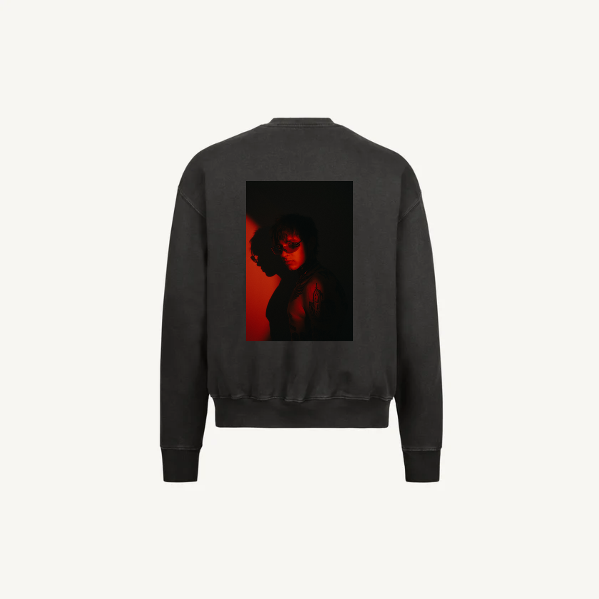Crewneck Vintage Black STEIN27 02