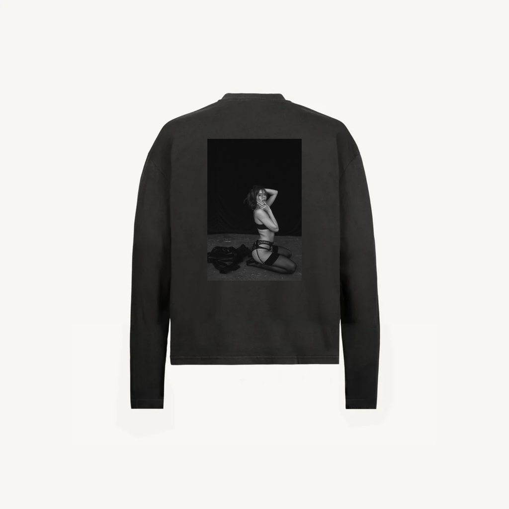 Longsleeve Vintage Black Tereza 01