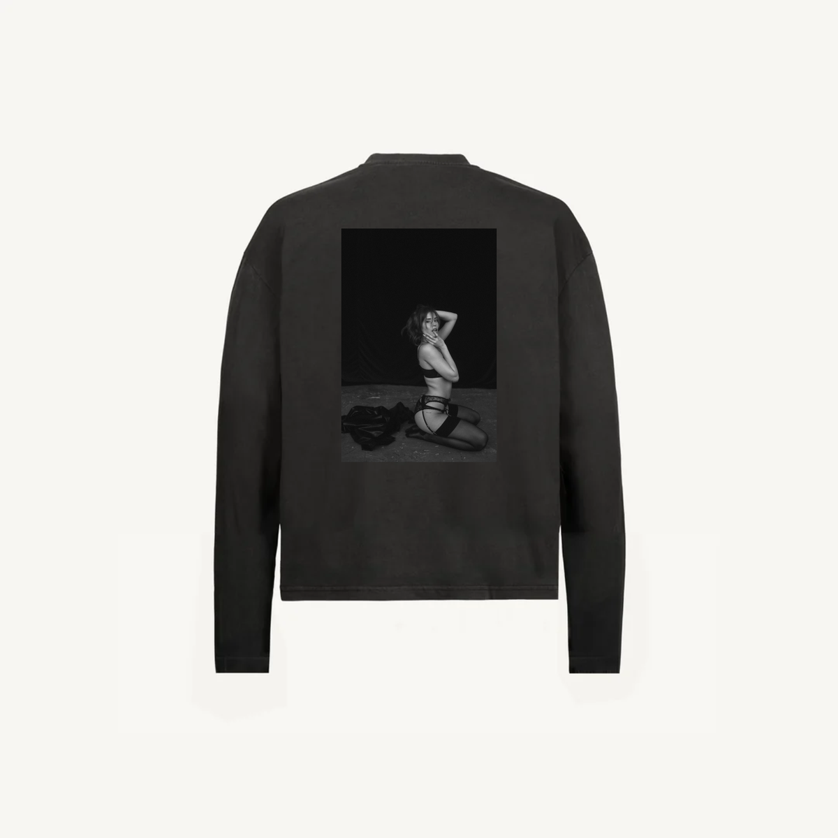 Longsleeve Vintage Black Tereza 01