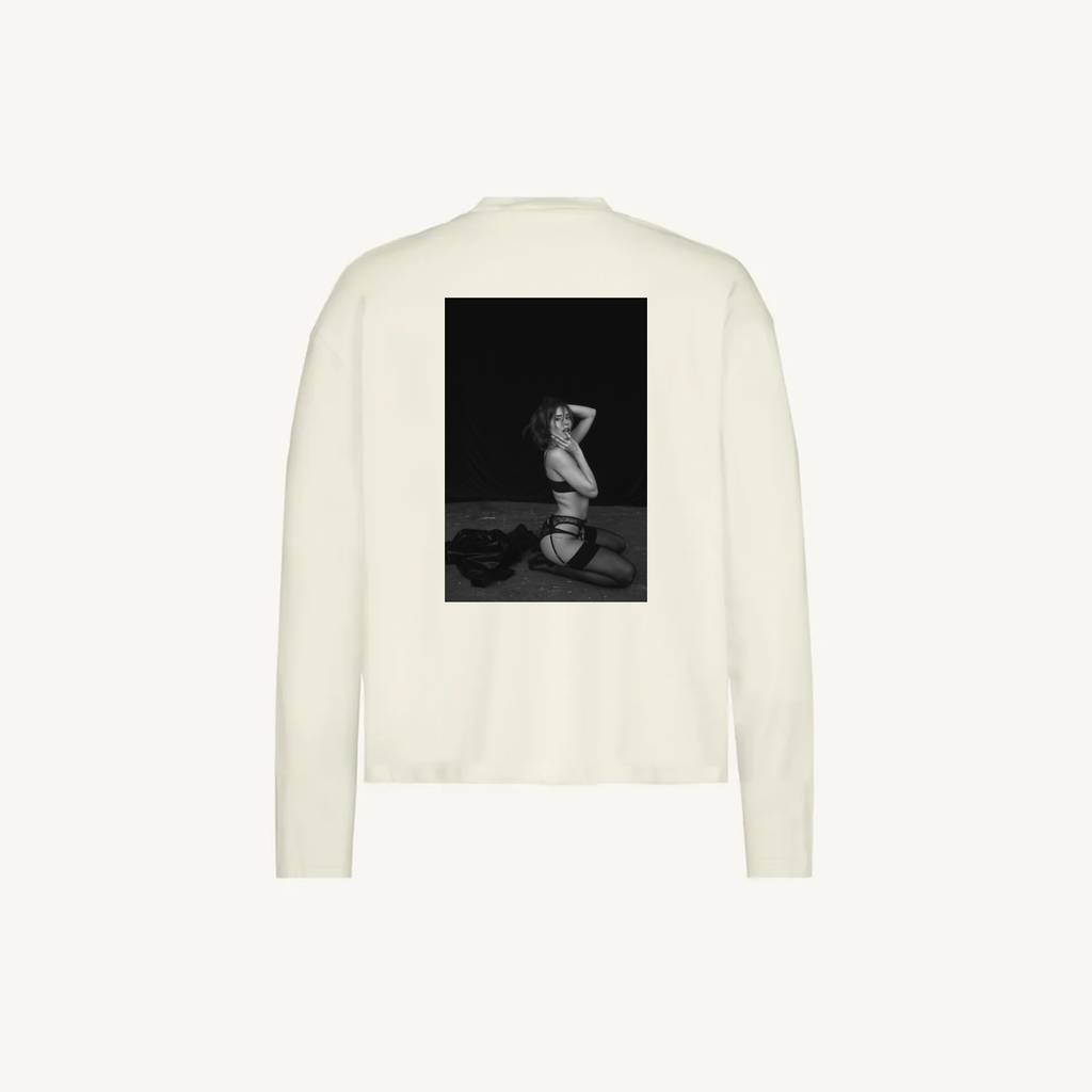 Longsleeve Vintage White Tereza 01