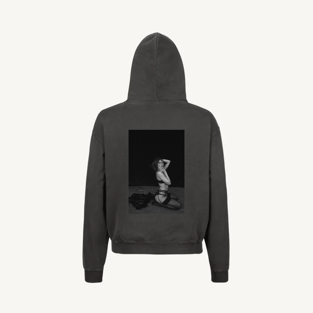 Hoodie Vintage Black Tereza 01