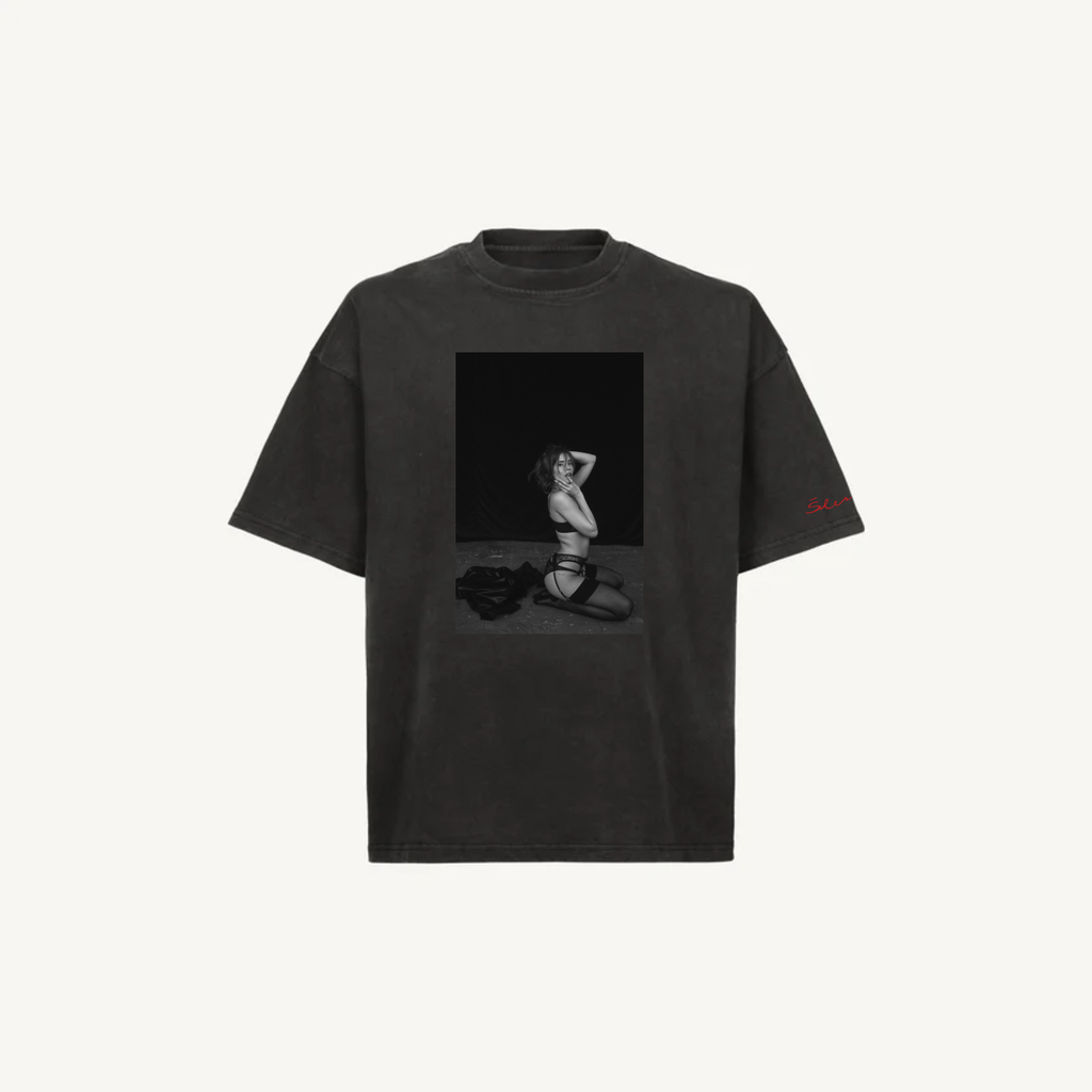 T-Shirt Vintage Black Tereza 01