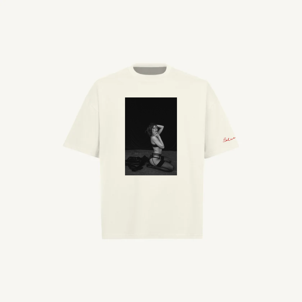 T-Shirt Vintage White Tereza 01