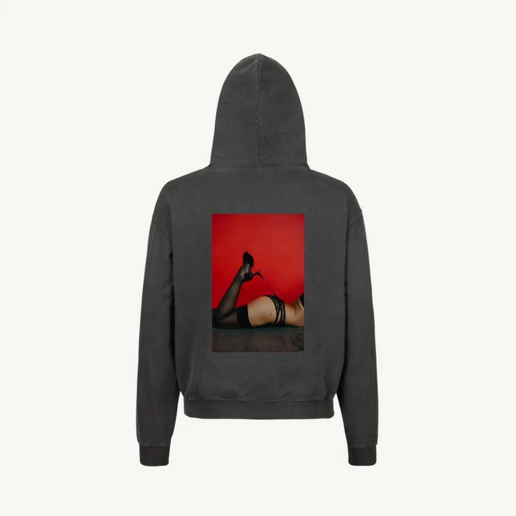 Hoodie Vintage Black Tereza 02