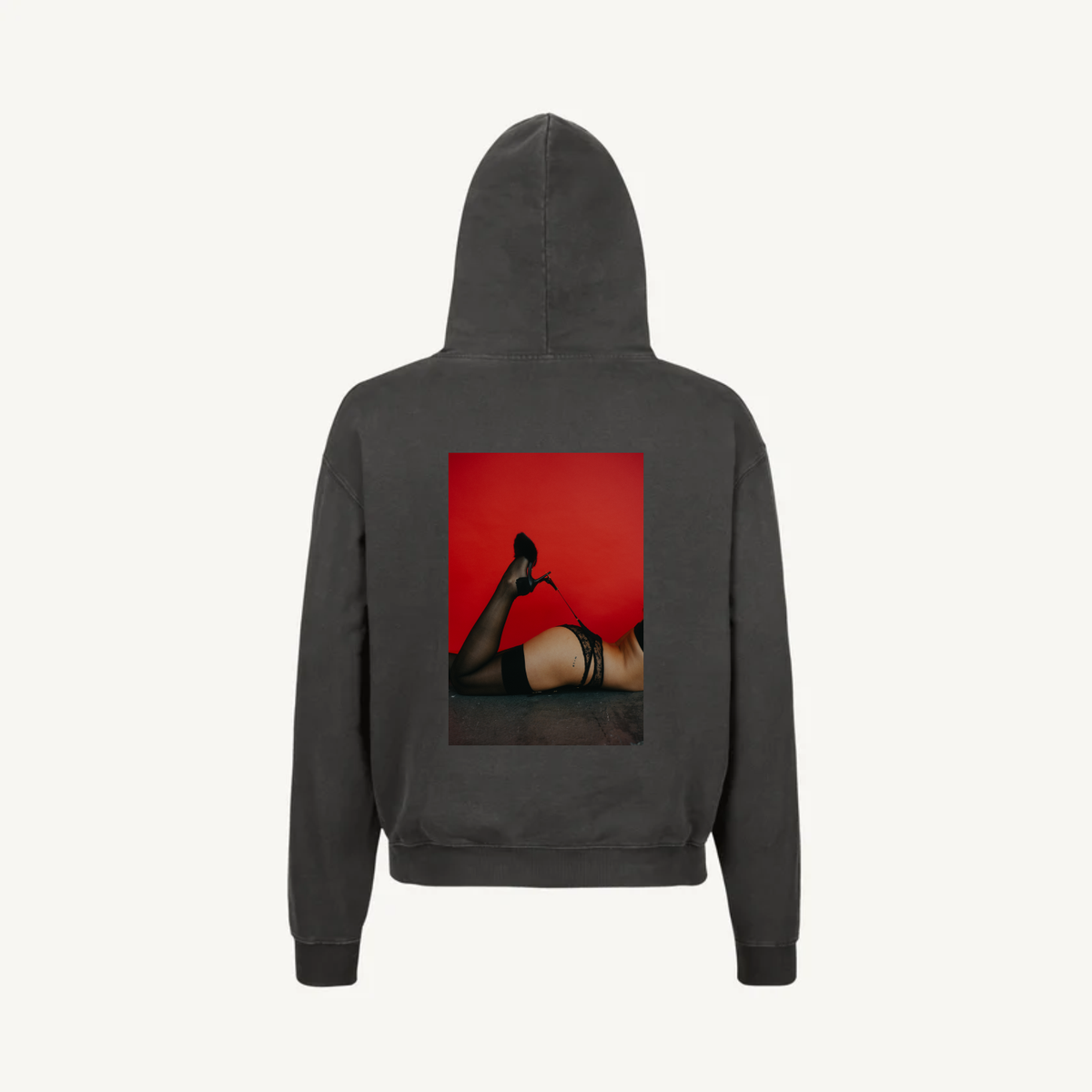 Hoodie Vintage Black Tereza 02