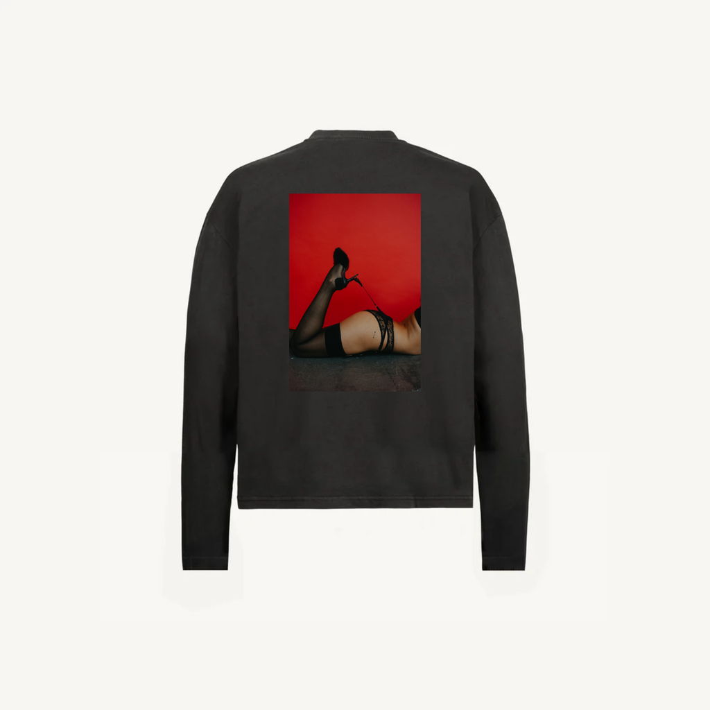 Longsleeve Vintage Black Tereza 02