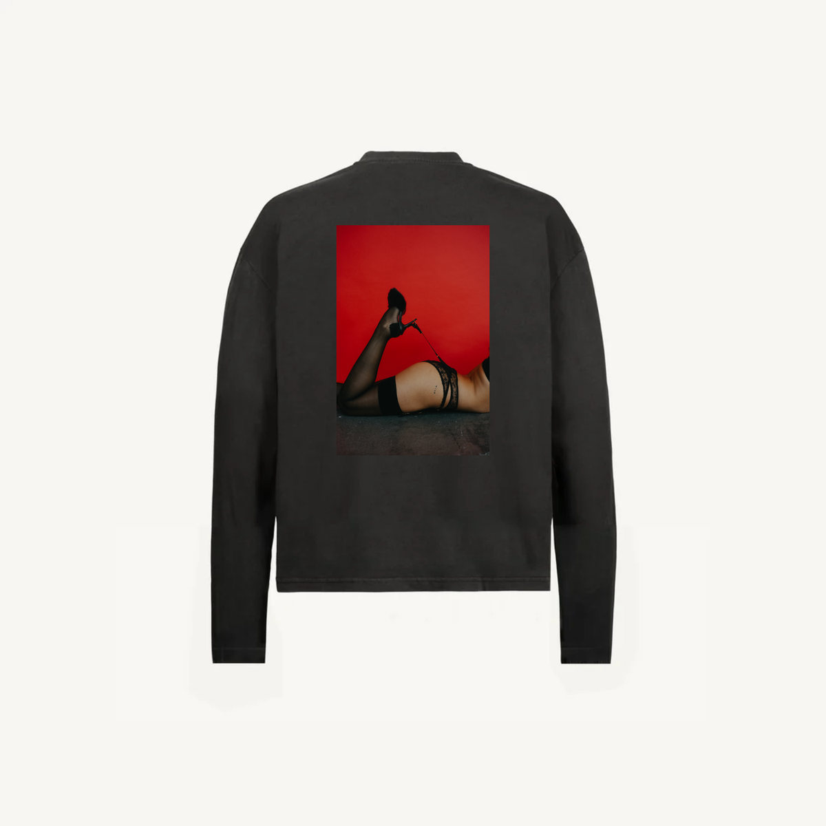 Longsleeve Vintage Black Tereza 02