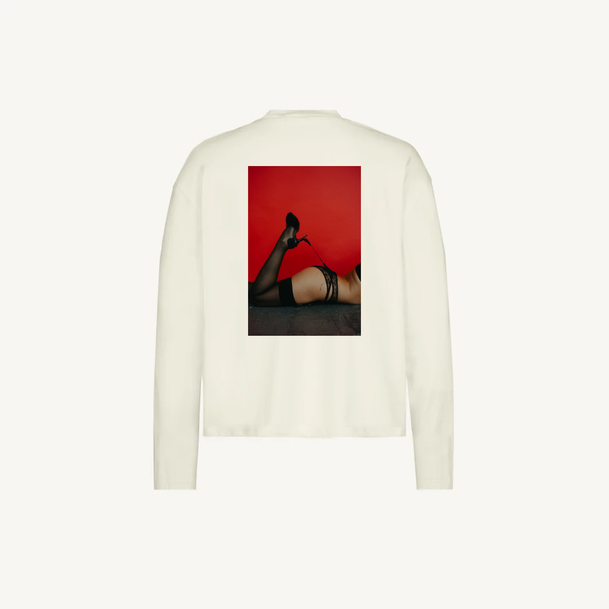 Longsleeve Vintage White Tereza 02