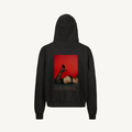 Hoodie Vintage Black Zip Tereza 02