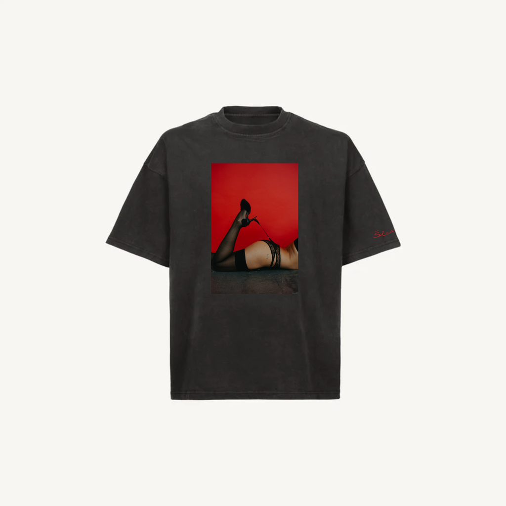 T-Shirt Vintage Black Tereza 02