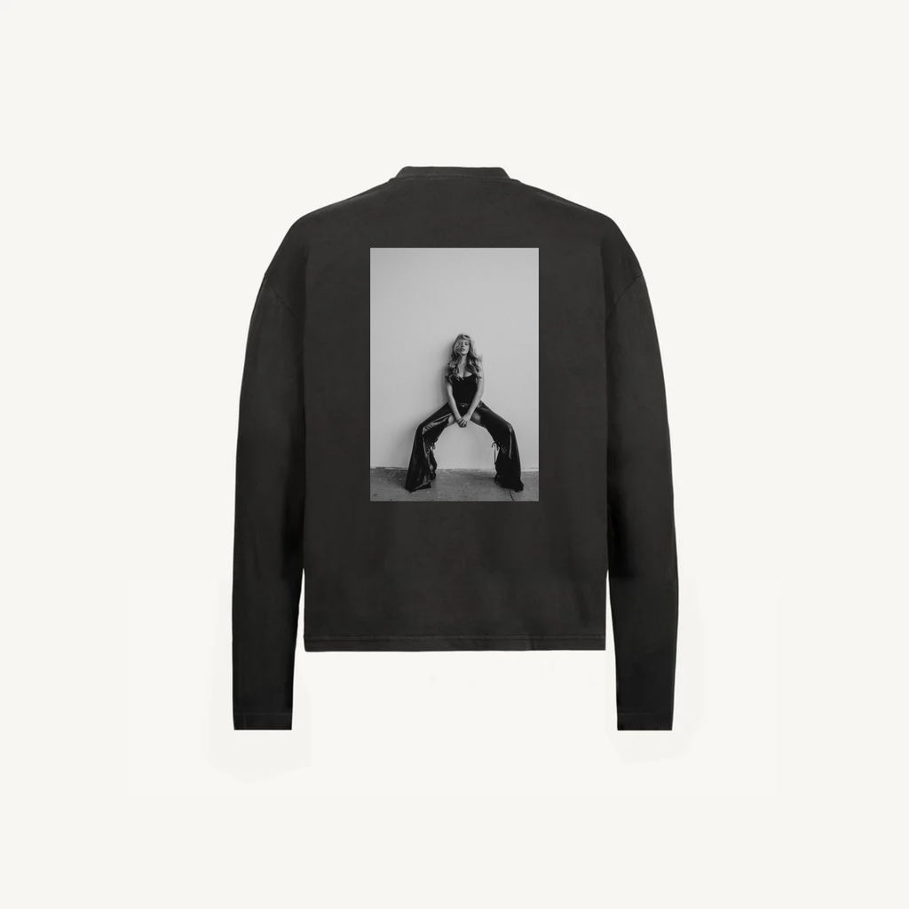 Longsleeve Vintage Black Veru 01