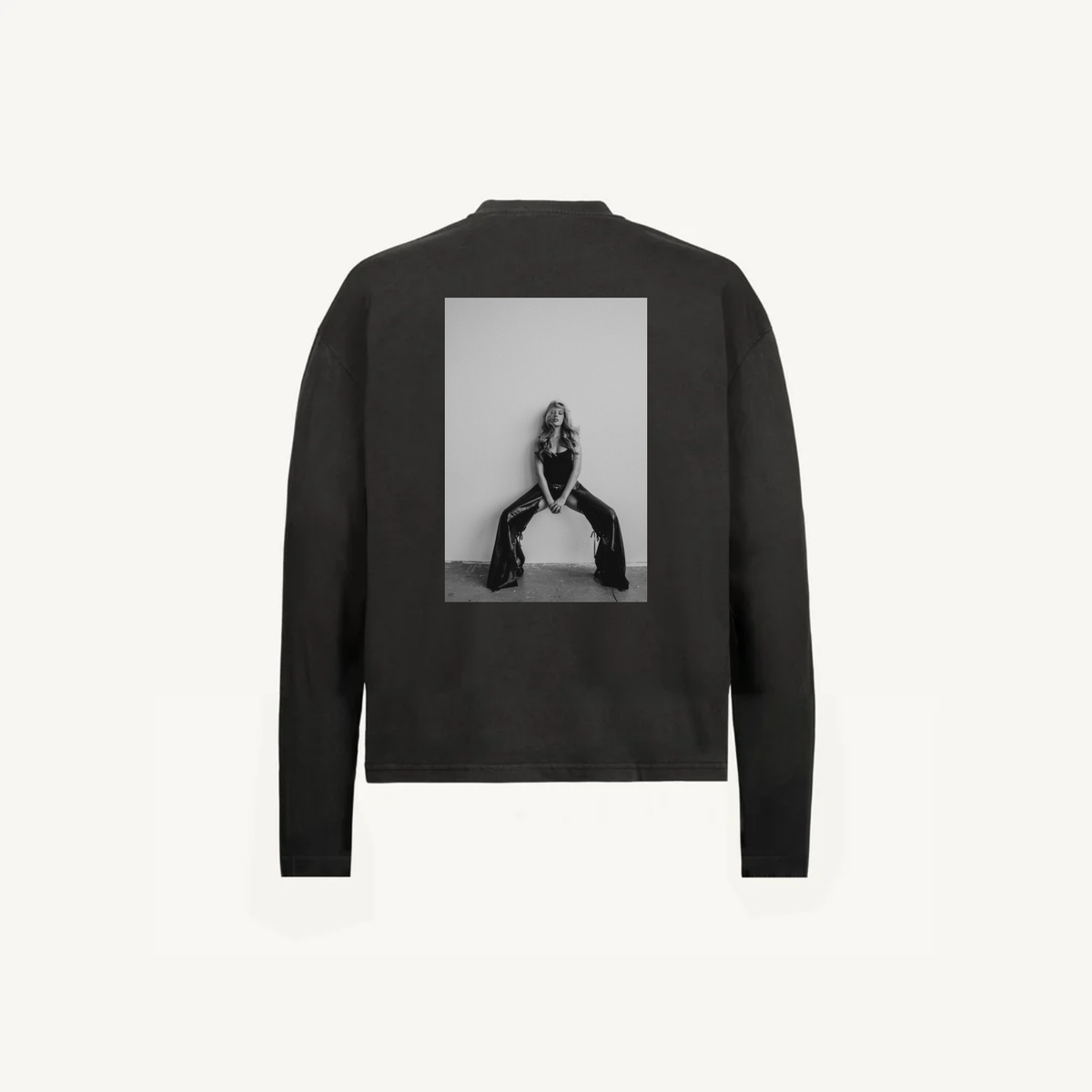 Longsleeve Vintage Black Veru 01