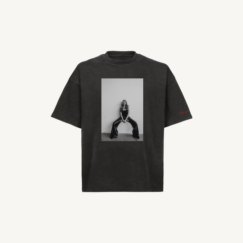 T-Shirt Vintage Black Veru 01